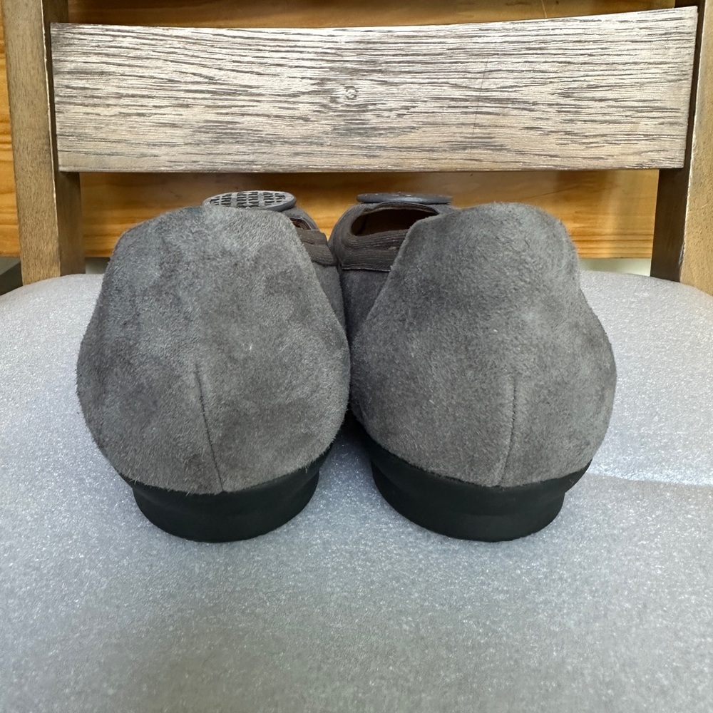 Clarks Women's Candra Blush Grey flats size 8.5 - Picture 5 of 11